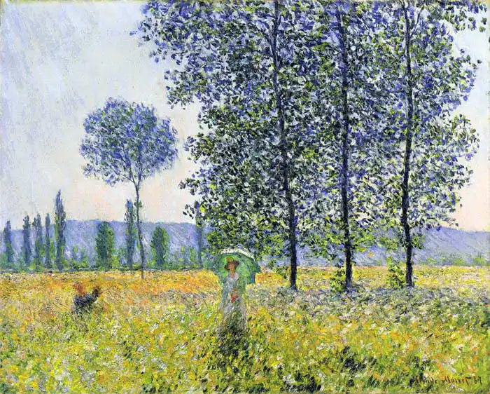 🎨 Vårenger – Claude Monet, rundt 1887