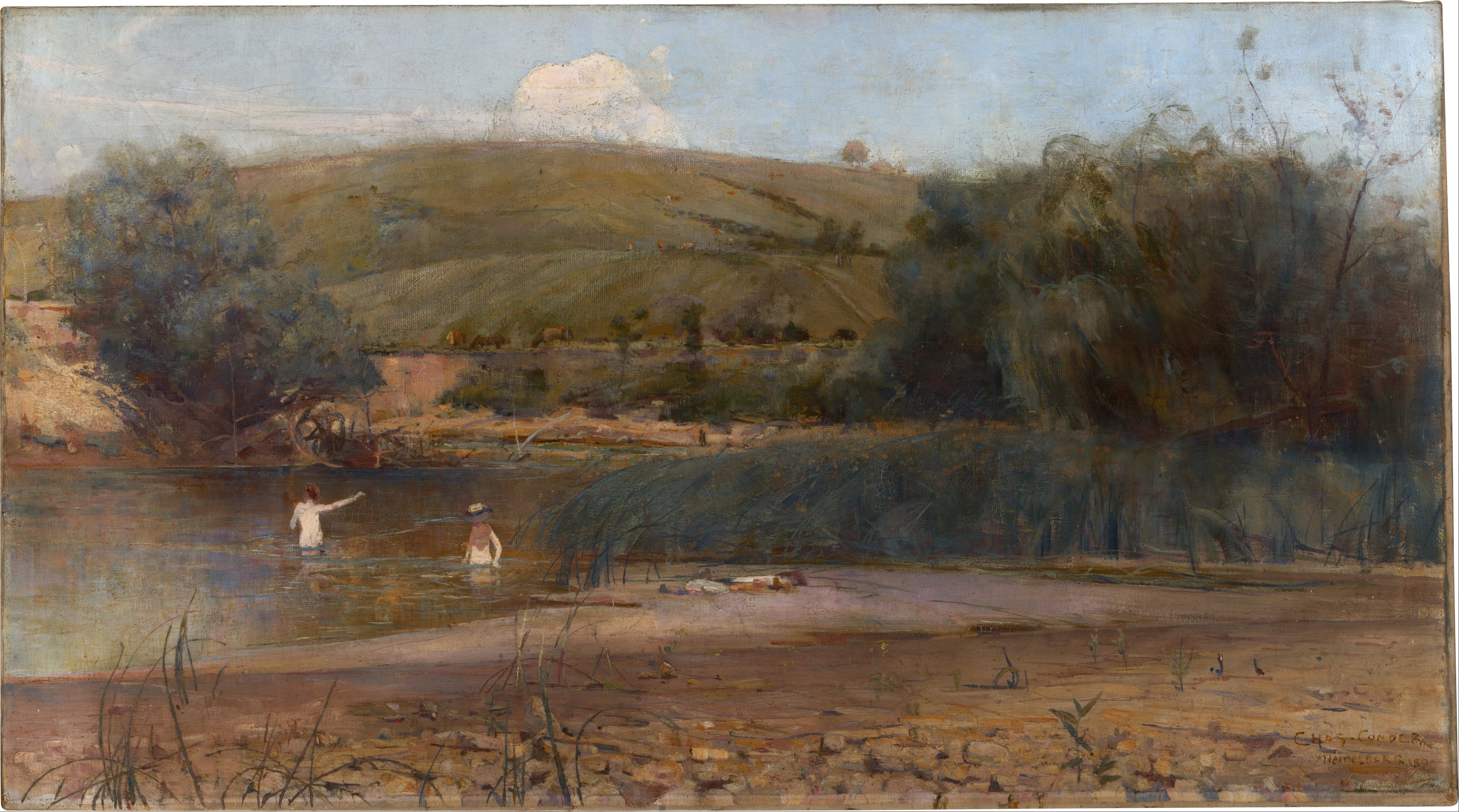 La Yarra Heidelberg - Charles Conder - Alpha Reproduction