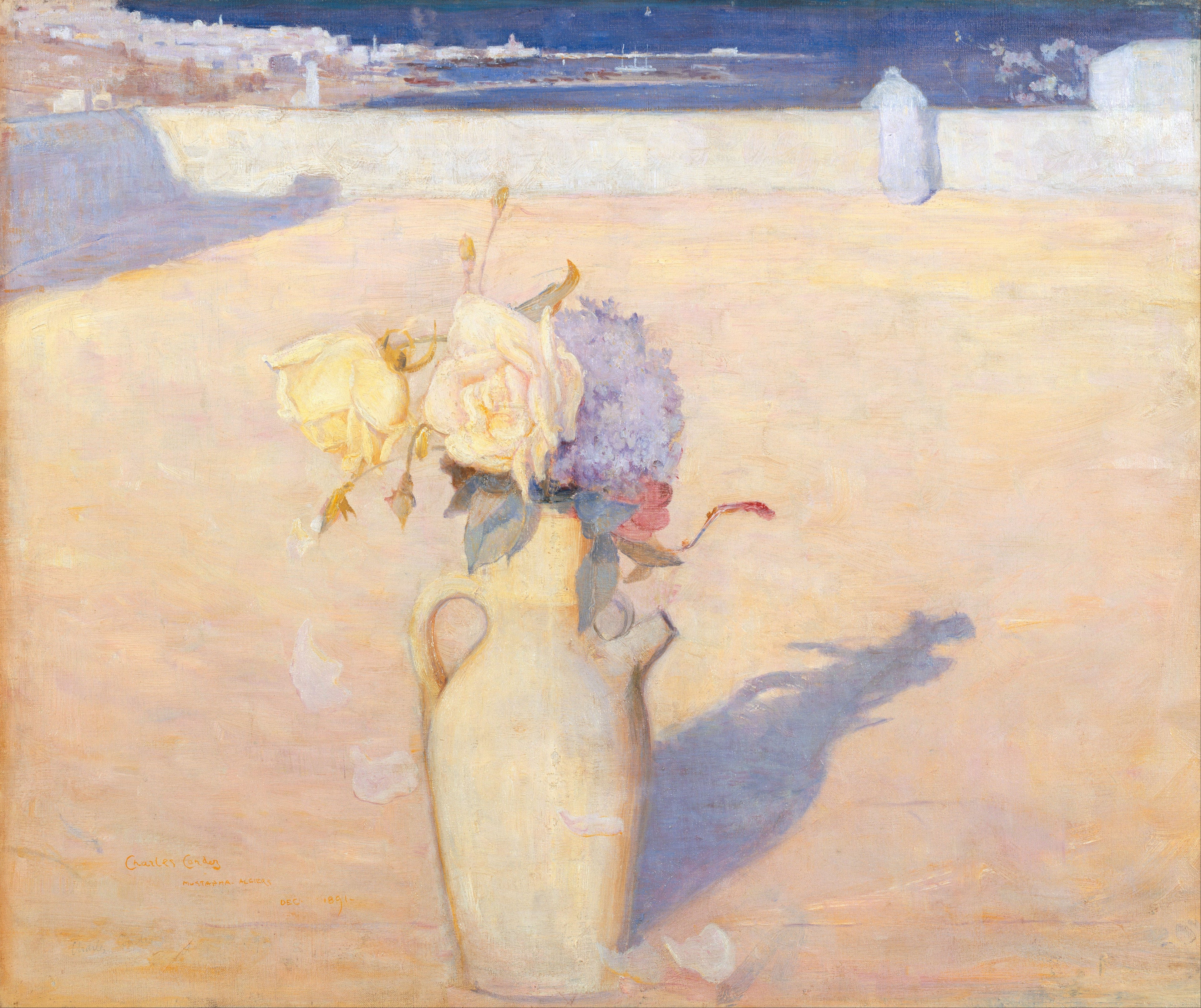Les sables brûlants Mustapha Alger - Charles Conder - Alpha Reproduction