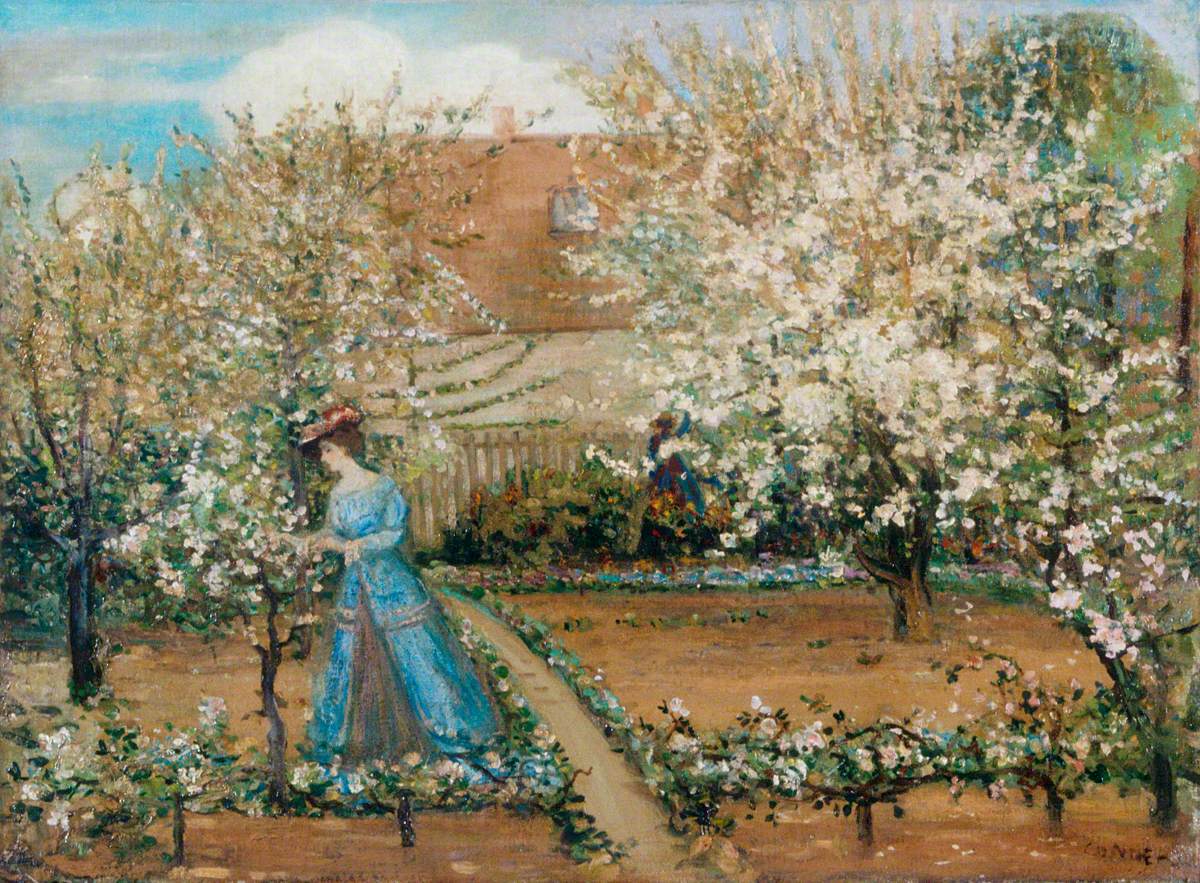 Le Cottage Giverny - Charles Conder - Alpha Reproduction