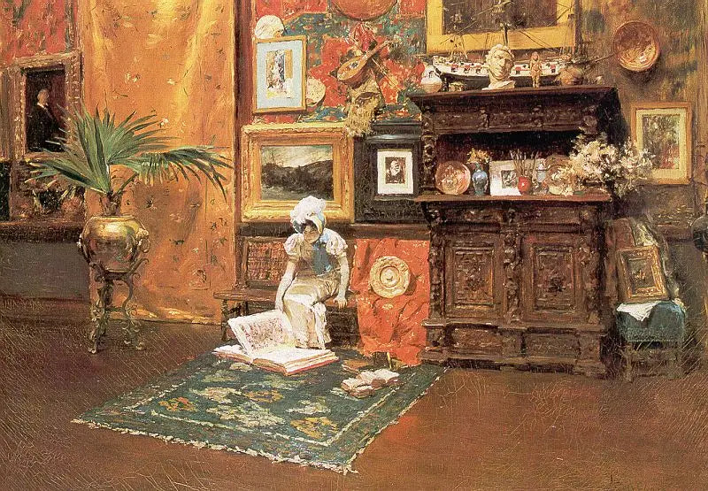 Interiør av verksted - William Merritt Chase

Source:
Intérieur d'atelier - William Merritt Chase