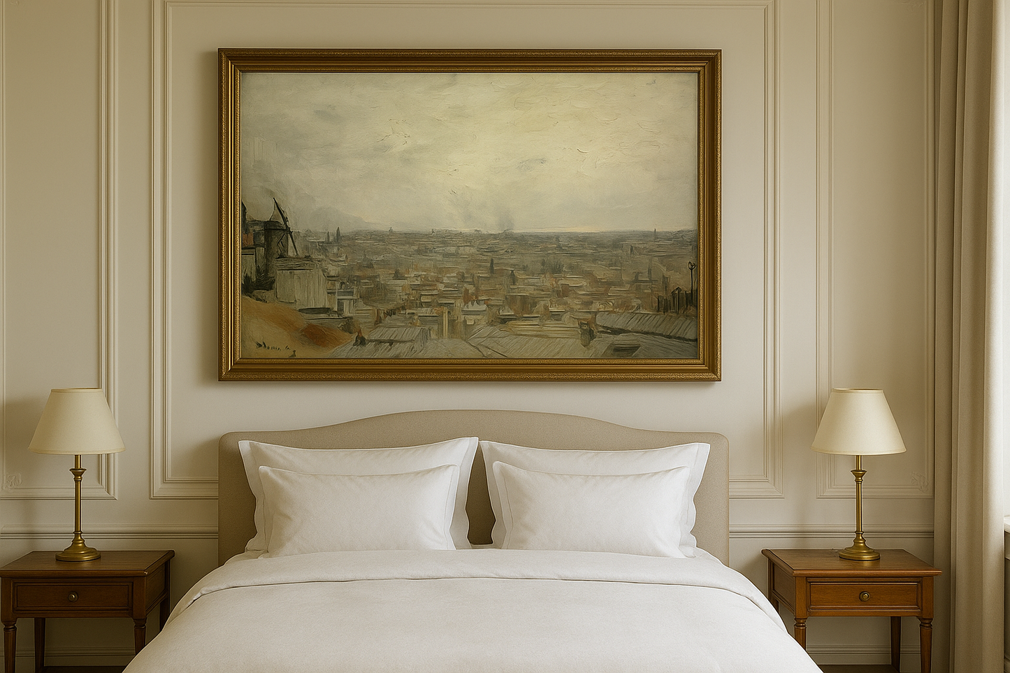 🏙️ Utsikt over Paris fra Montmartre – Vincent van Gogh (1886)