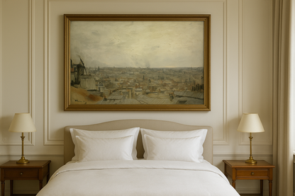 🏙️ Utsikt over Paris fra Montmartre – Vincent van Gogh (1886)