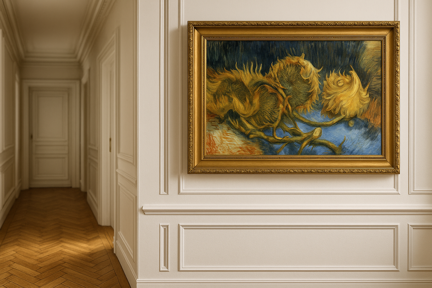 🌻 Fire falmede solsikker – Vincent van Gogh (1887)