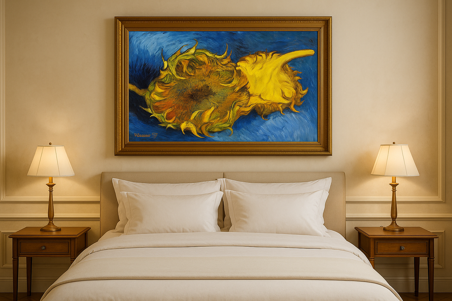 🌻 To kuttede solsikker – Vincent van Gogh (1887)