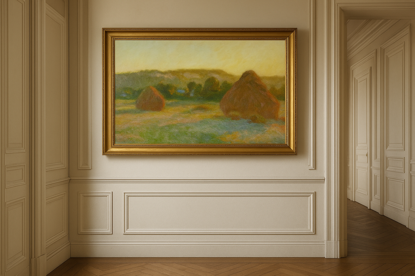 Møller (slutten av sommeren) - Claude Monet