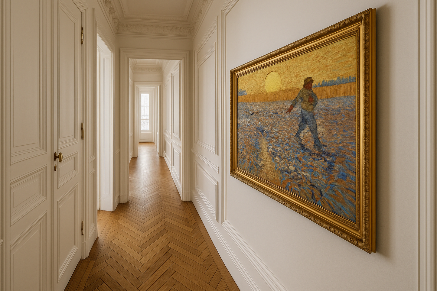 🖼️ Sårmannen i solnedgangen – Vincent van Gogh (juni 1888)