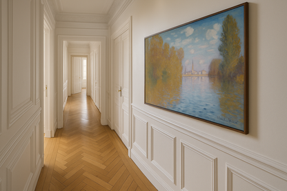 Høststemning over Seinen – Claude Monet, ca. 1880