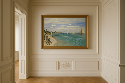 ⛵ Regattaer i Sainte-Adresse – Claude Monet (1867)
