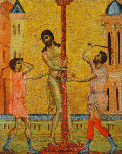 La Flagellation du Christ - Cimabue - Alpha Reproduction