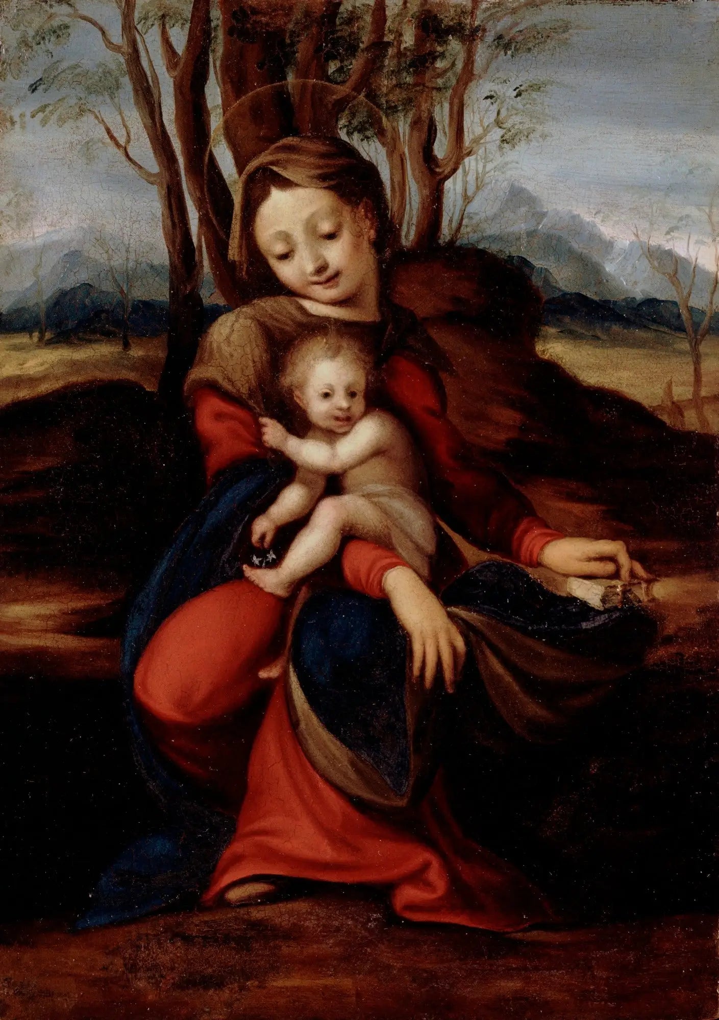 Vierge à l’Enfant - Antonio da Correggio - Alpha Reproduction