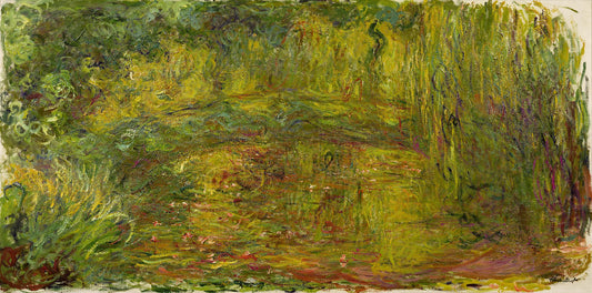 Den japanske broen – Claude Monet (1918–1924)