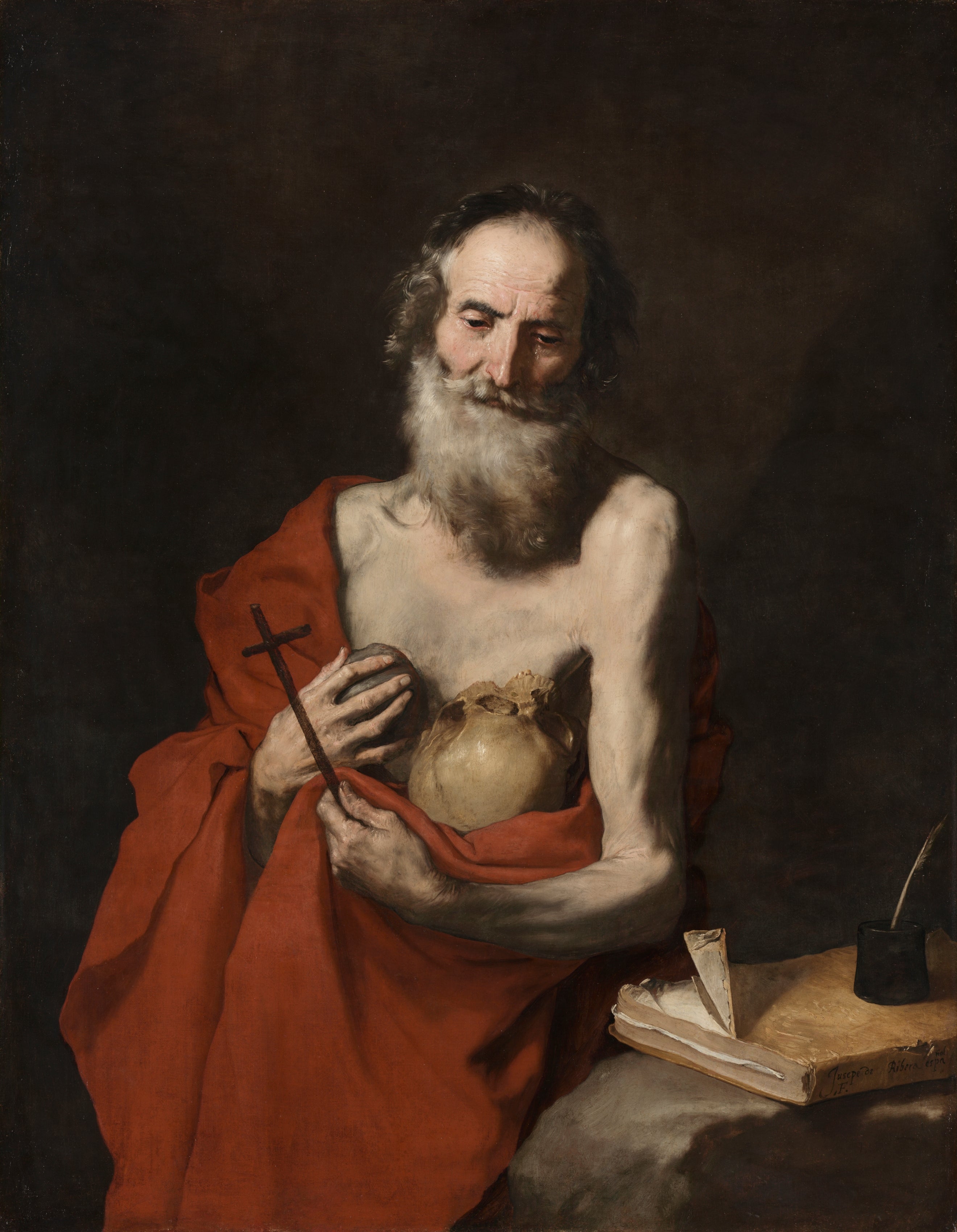 Saint Jérôme - Jusepe de Ribera - Alpha Reproduction
