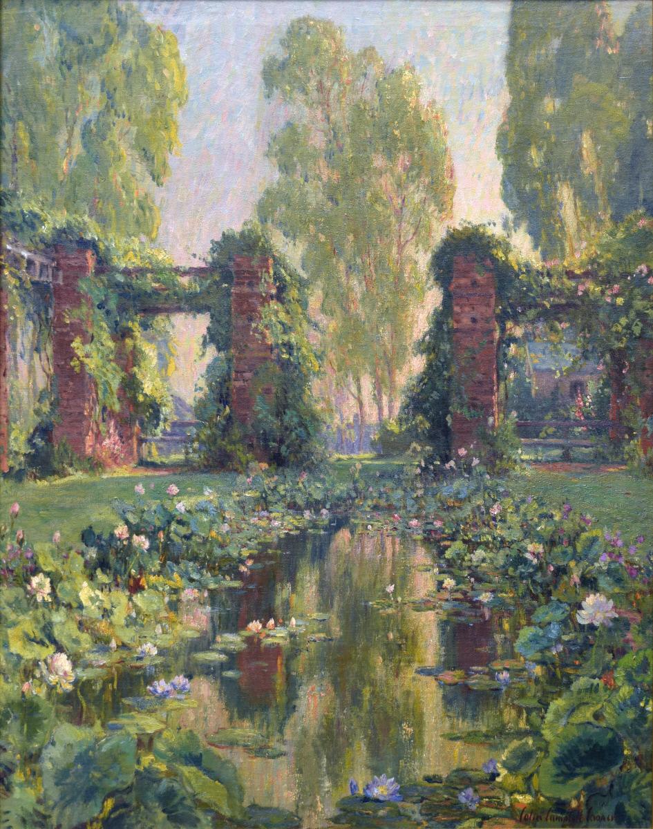 La piscine aux lotus El Encanto Santa Barbara - Colin Campbell Cooper - Alpha Reproduction