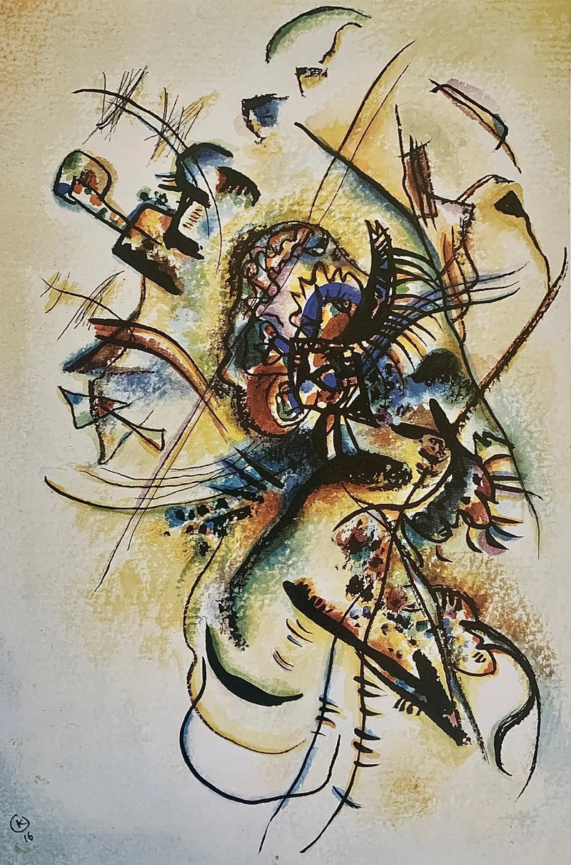Komposisjon J - Vassily Kandinsky