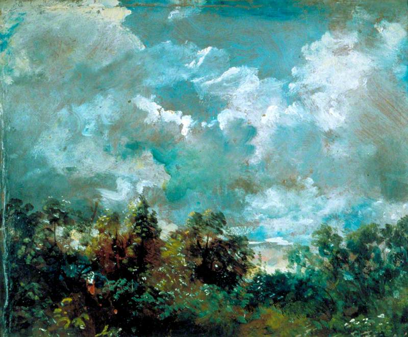 Étude des nuages et des arbres - John Constable