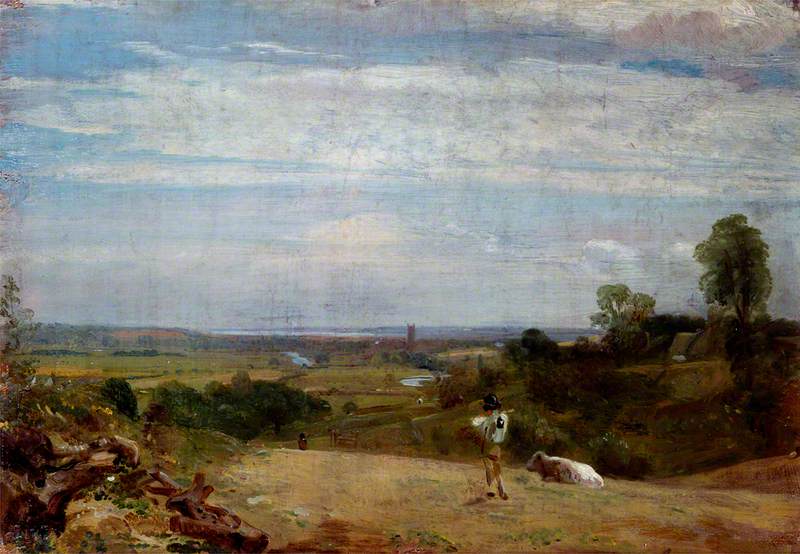 Matin d'été : Dedham depuis Langham - John Constable