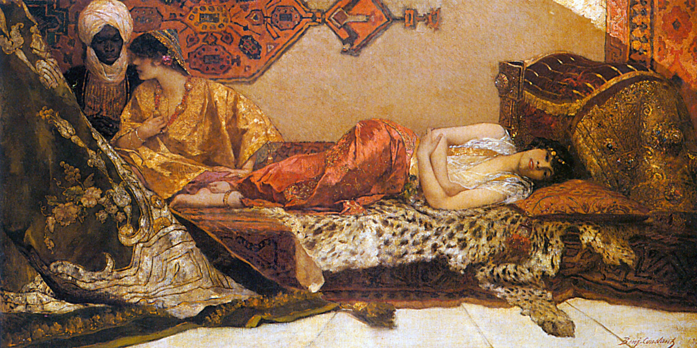 Odalisque - Jean-Joseph Benjamin-Constant