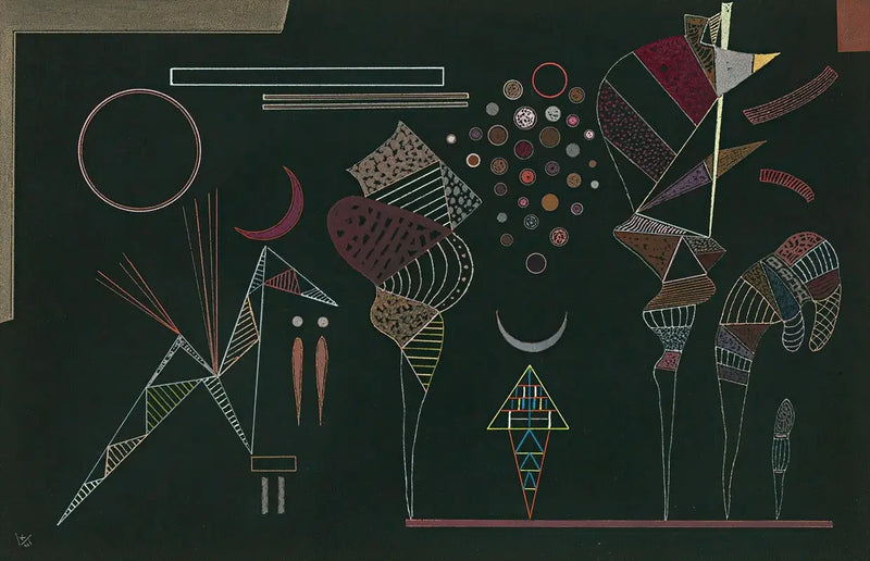 Reduserte kontraster - Vassily Kandinsky