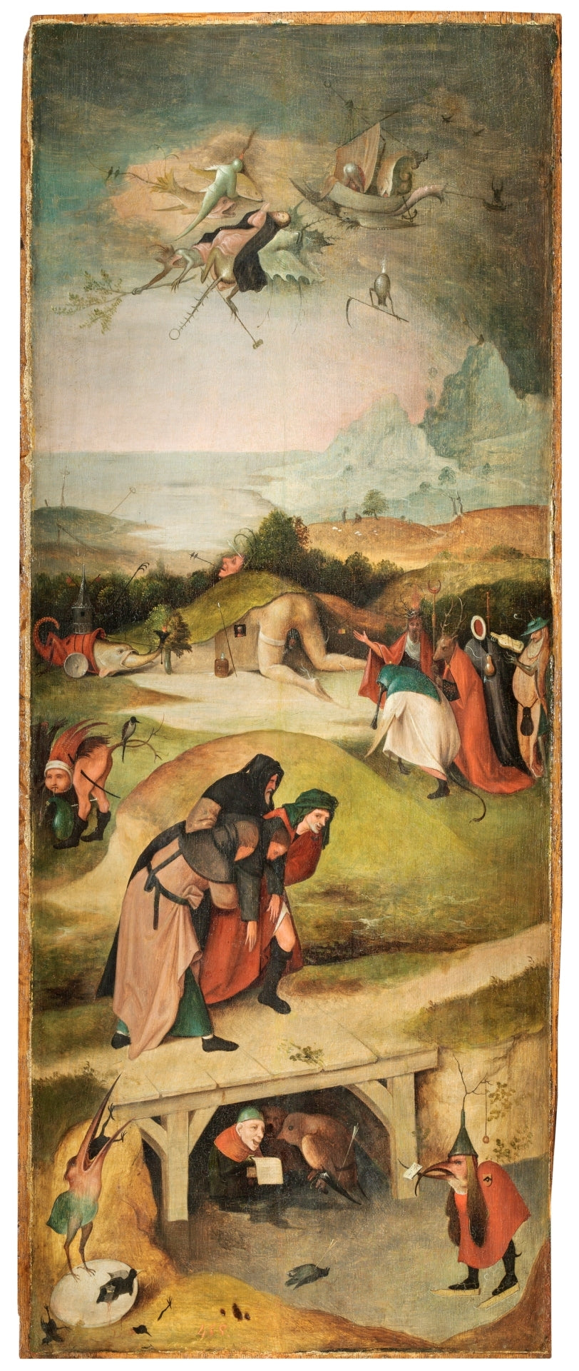 St. Antonios fristelse. - Hieronymus Bosch