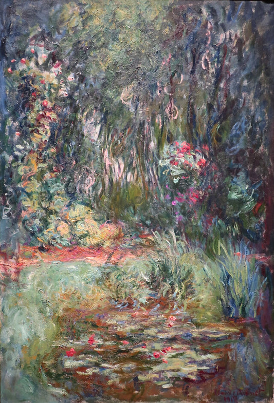 🍃 Bassengkroken med vannliljer – Claude Monet