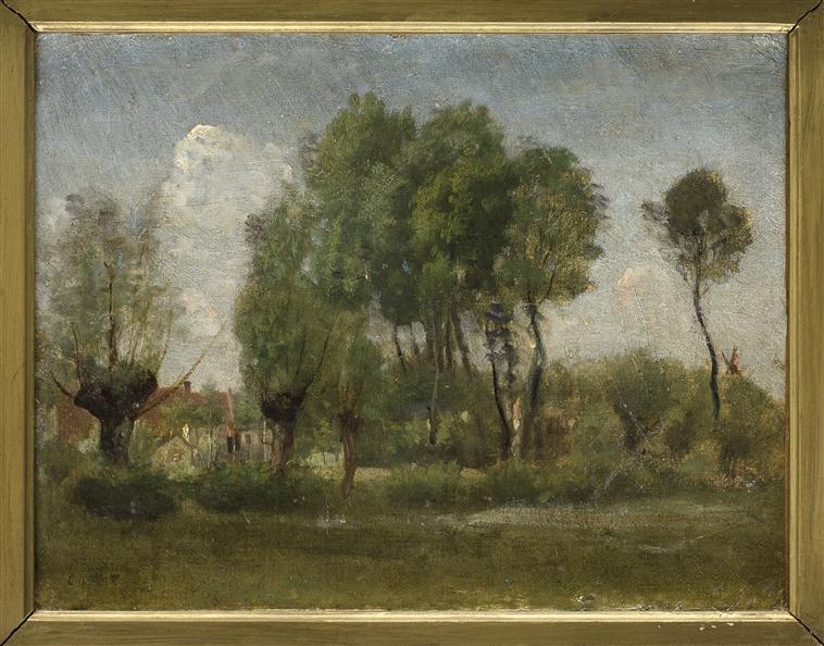 Matin, environs d'Arras - Jean-Baptiste Camille Corot