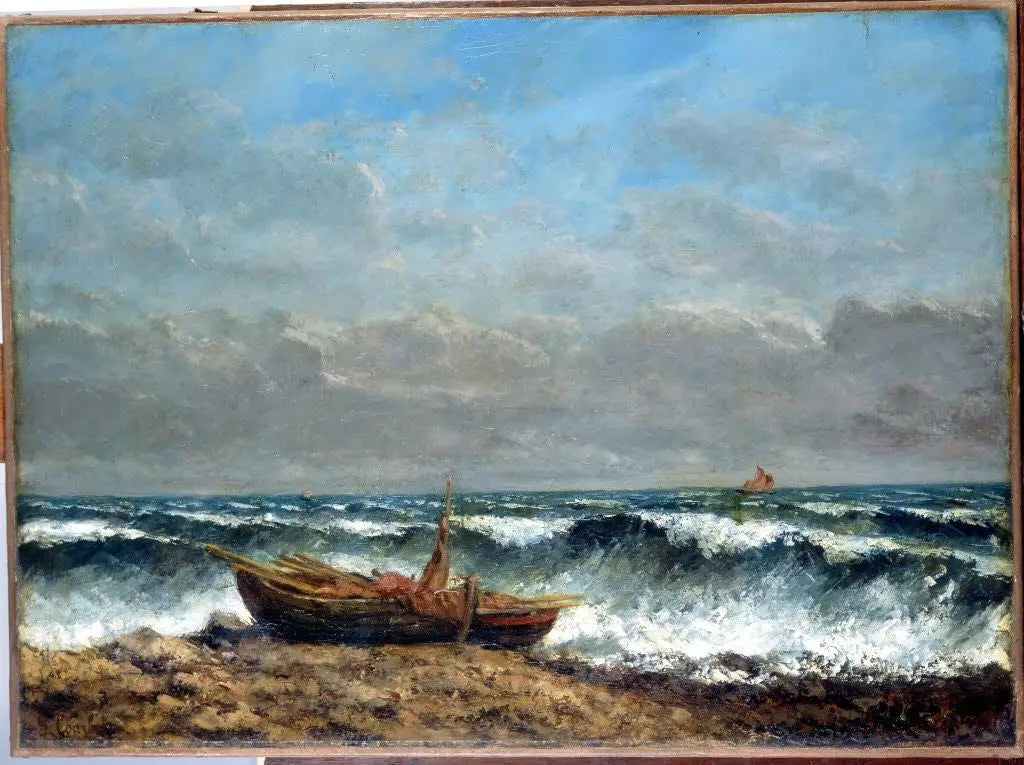 La Vague - Gustave Courbet - Alpha Reproduction