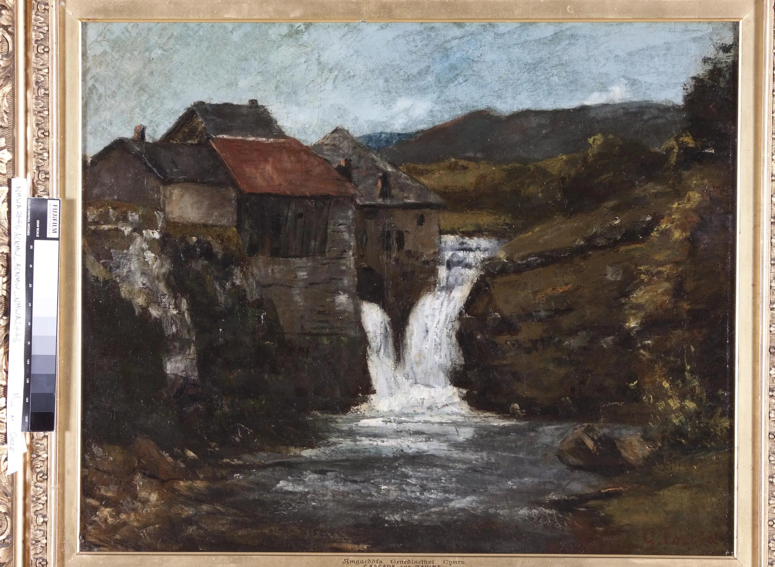 Le Moulin d’Orbe - Gustave Courbet - Alpha Reproduction