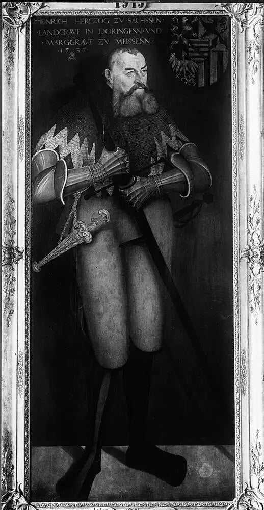 Portrait du duc Henri le Dévot - Lucas Cranach the Elder - Alpha Reproduction