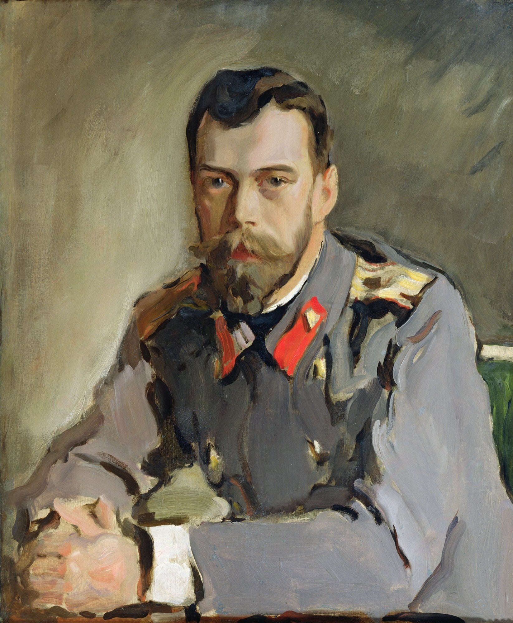Portrait de Nicolas II - Valentin Serov