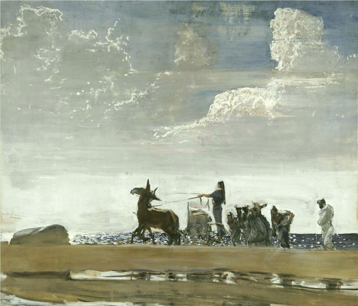 Ulysse et Nausicaa - Valentin Serov