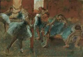 Dansere i repetisjon - Edgar Degas
