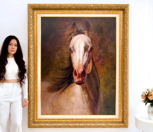 Hest – Somchai | 100 x 130 cm