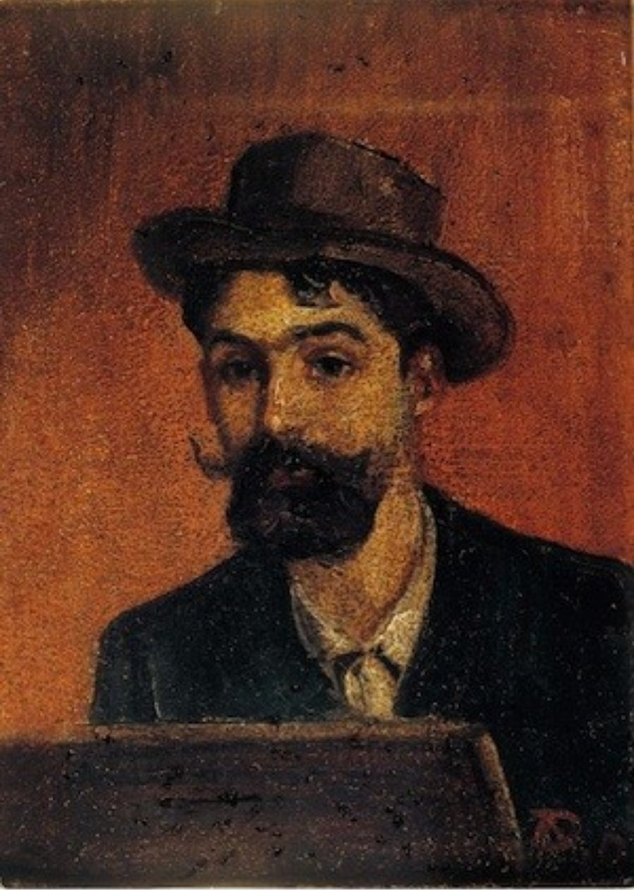 Autoportrait - Darío de Regoyos - Alpha Reproduction