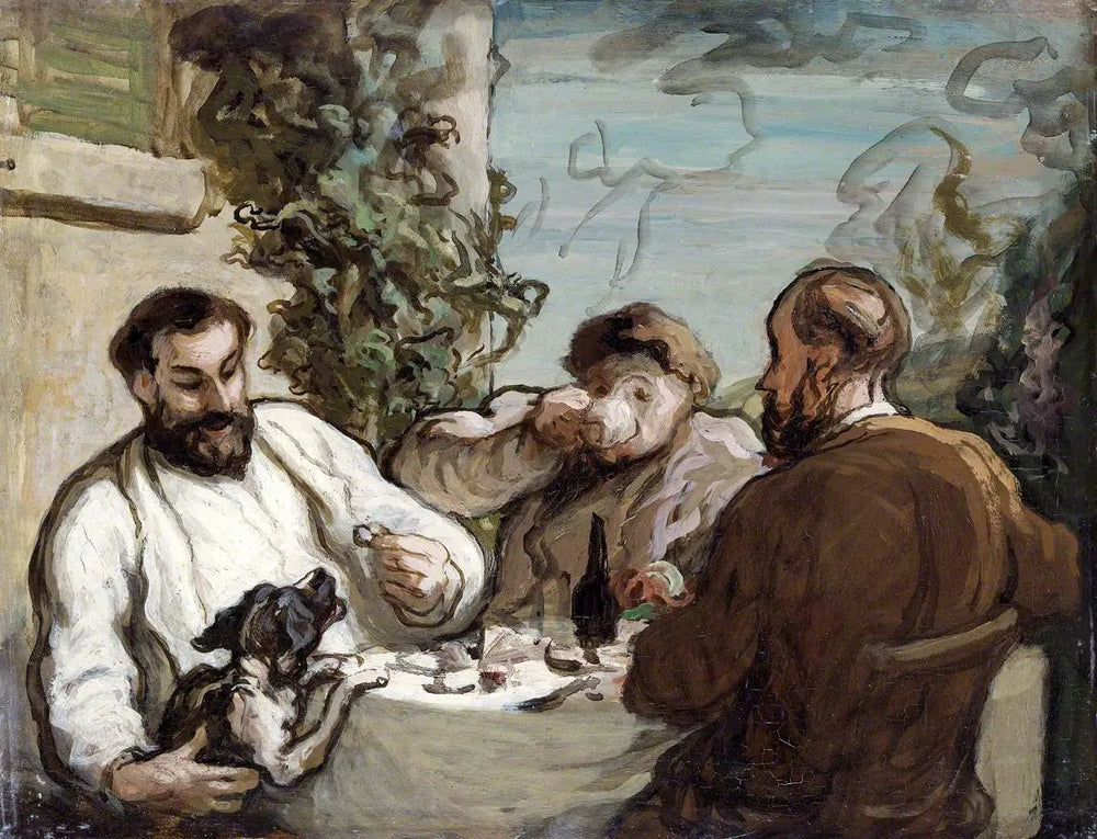 Déjeuner à la campagne - Honoré Daumier - Alpha Reproduction