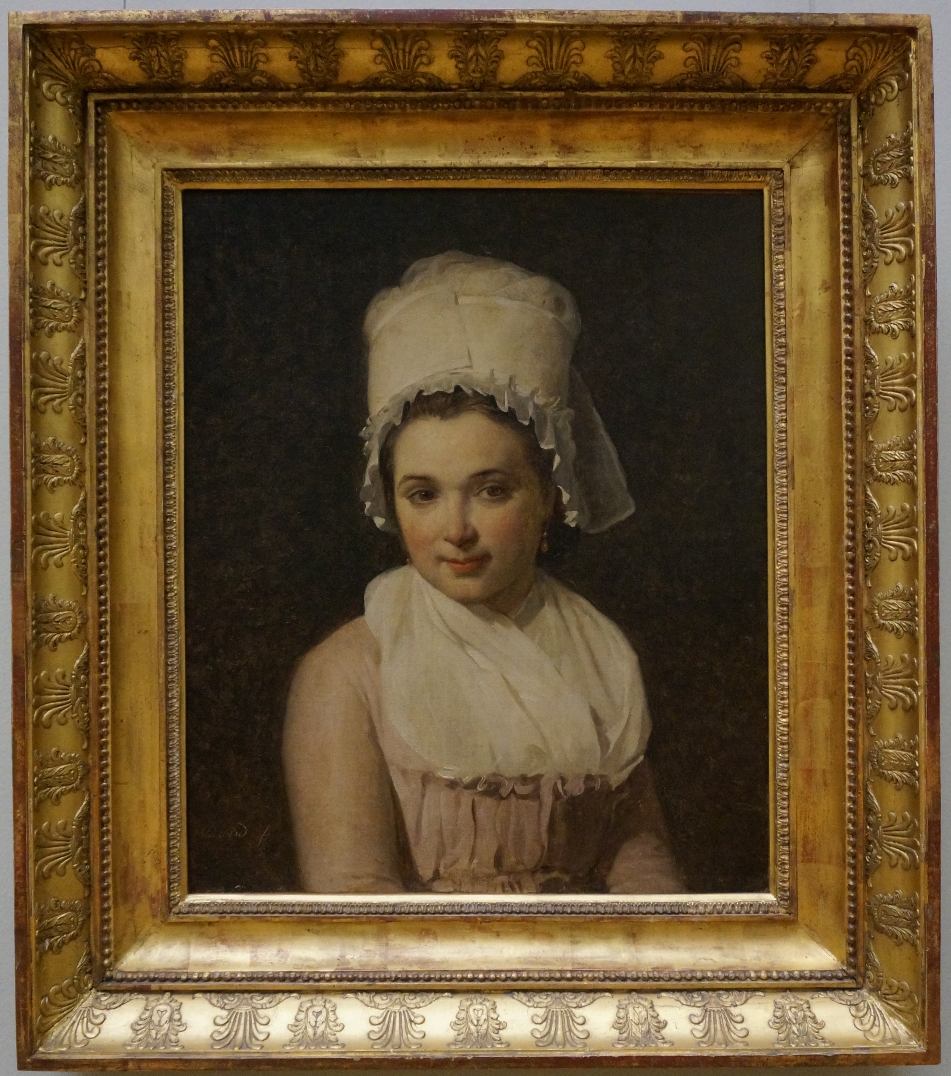 Reproduction du tableau « Catherine-Marie-Jeanne Tallard - Jacques-Louis David » par Alpha Reproduction en peinture à l’huile