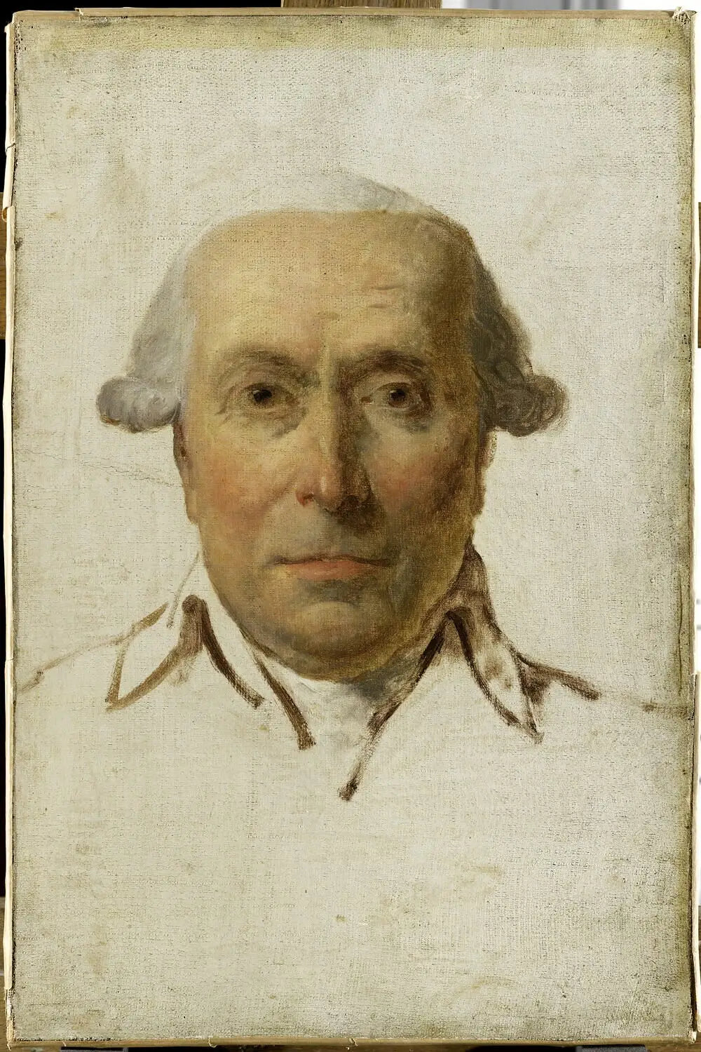 Reproduction du tableau « Portrait présumé de Le Goazre de Kervélégan - Jacques-Louis David » par Alpha Reproduction en peinture à l’huile