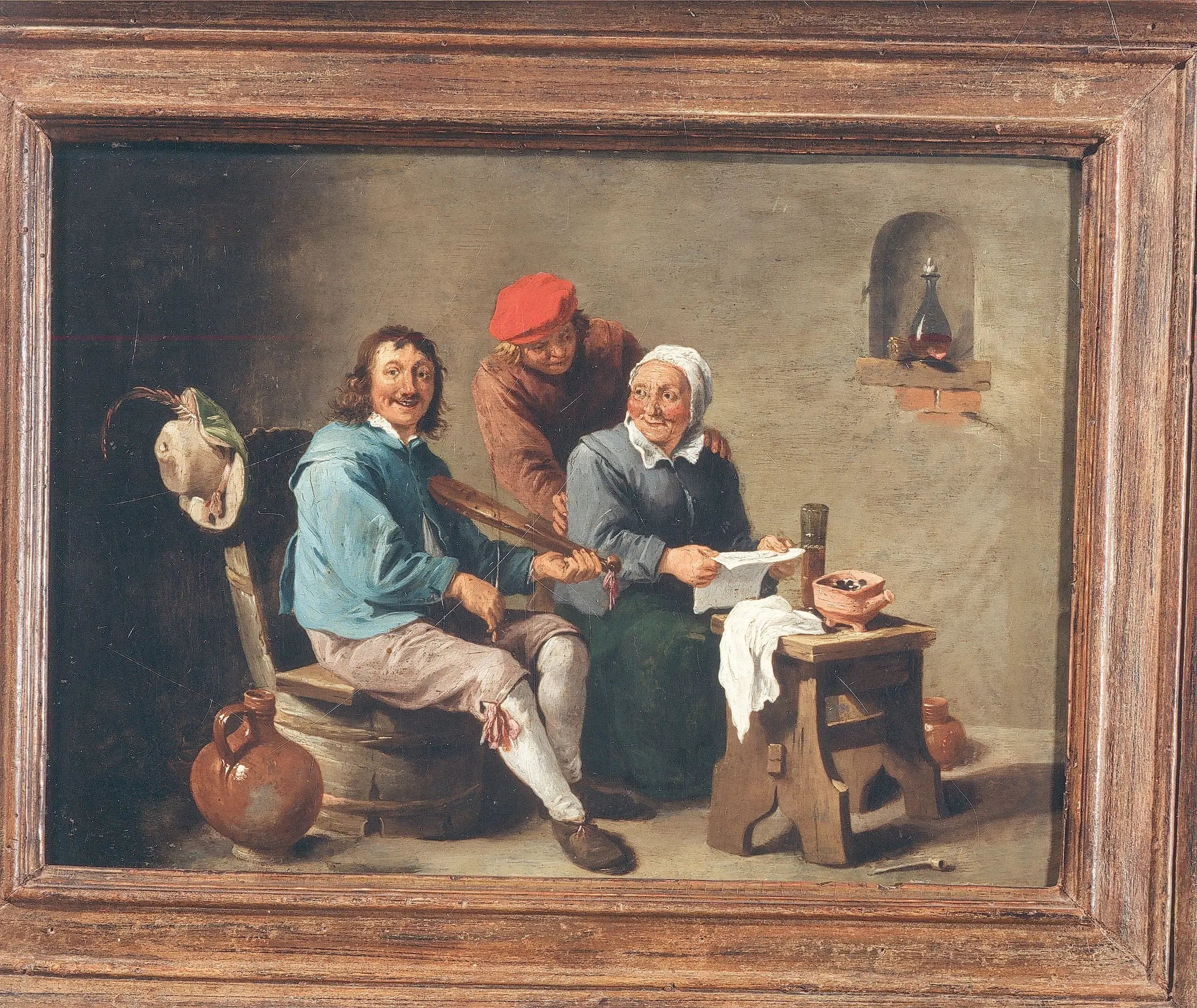 Scène de genre - David Teniers le Jeune - Alpha Reproduction