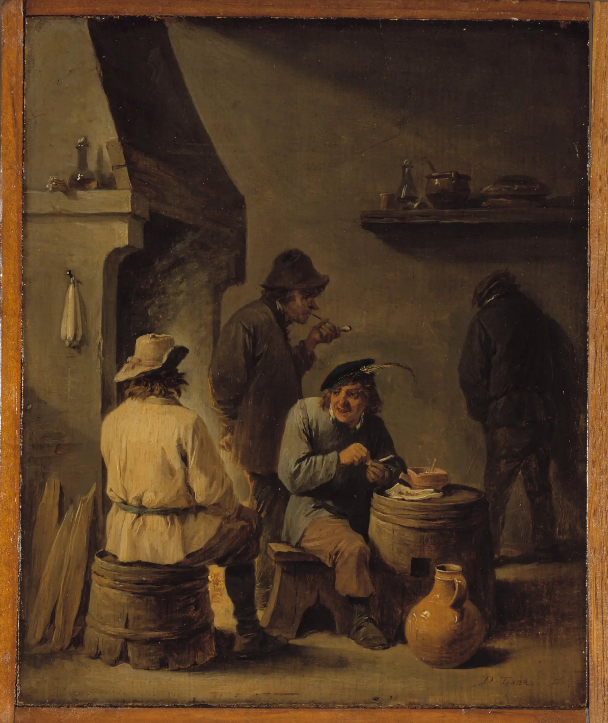 La tabagie - David Teniers le Jeune - Alpha Reproduction