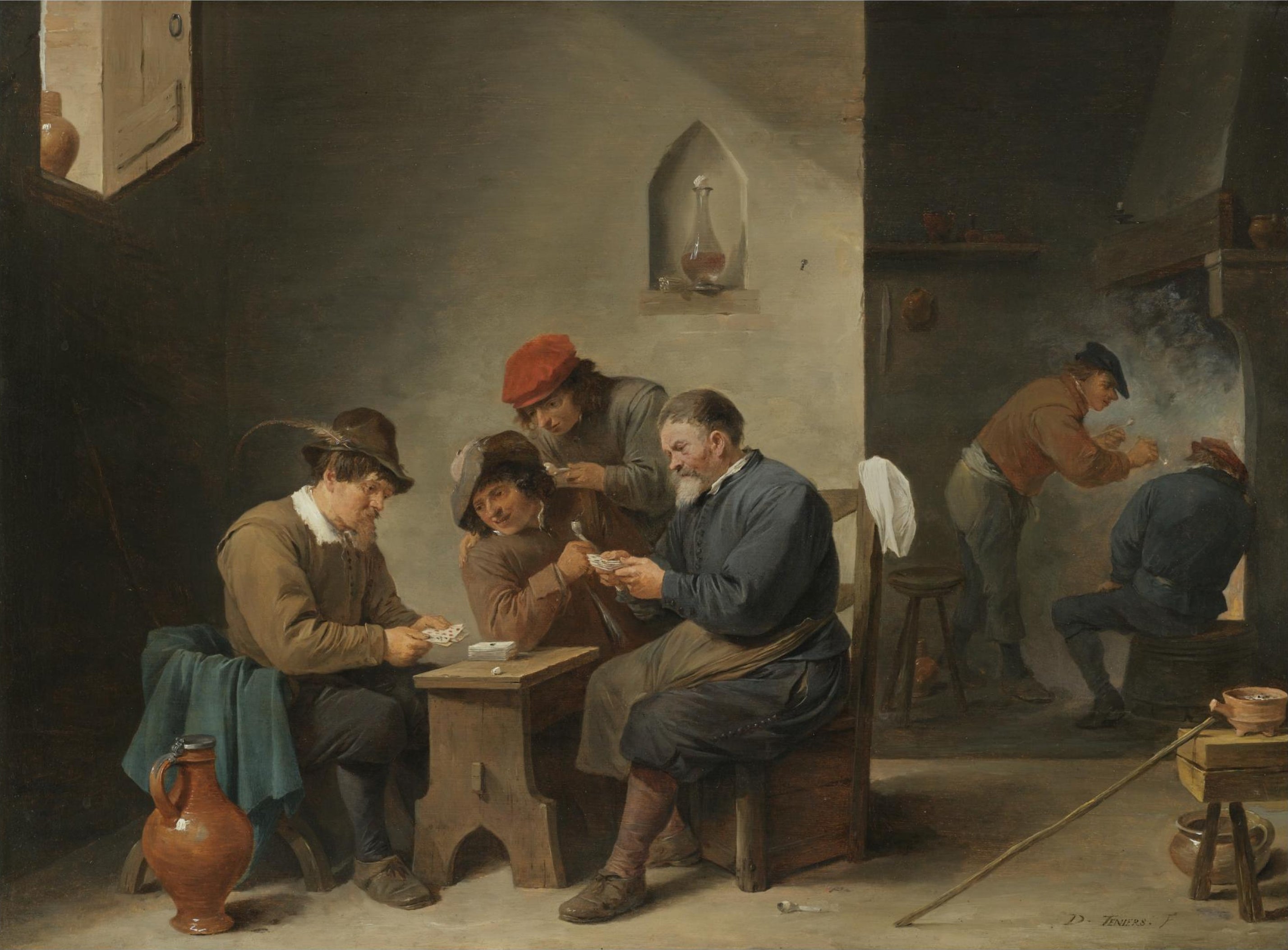 Joueurs de cartes - David Teniers le Jeune