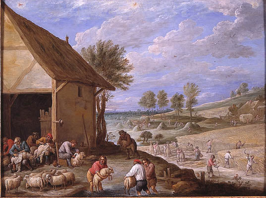 Les Quatre Saisons (Été) - David Teniers le Jeune