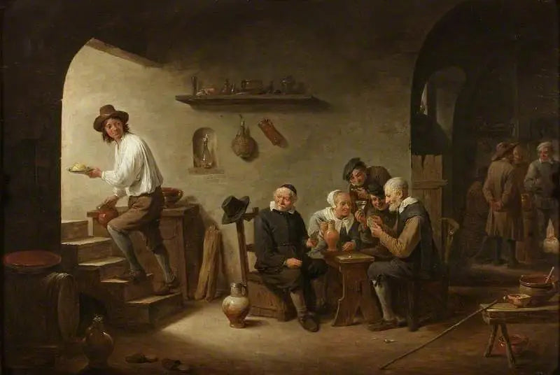 Intérieur d’une taverne - David Teniers le Jeune - Alpha Reproduction