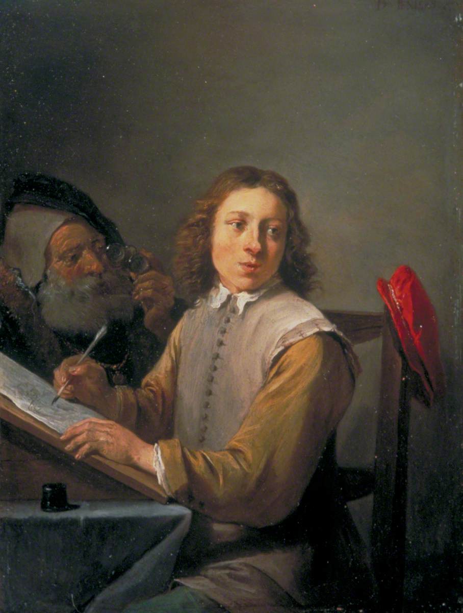 Les cinq sens : la vue - David Teniers le Jeune