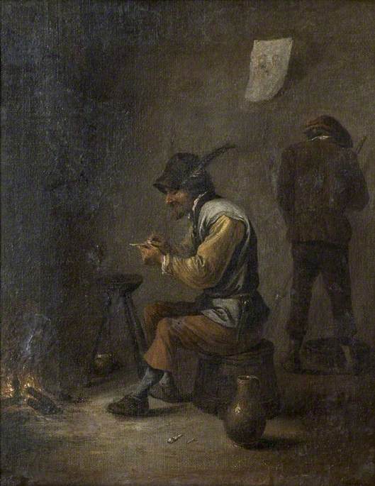 Paysans dans un intérieur - David Teniers le Jeune