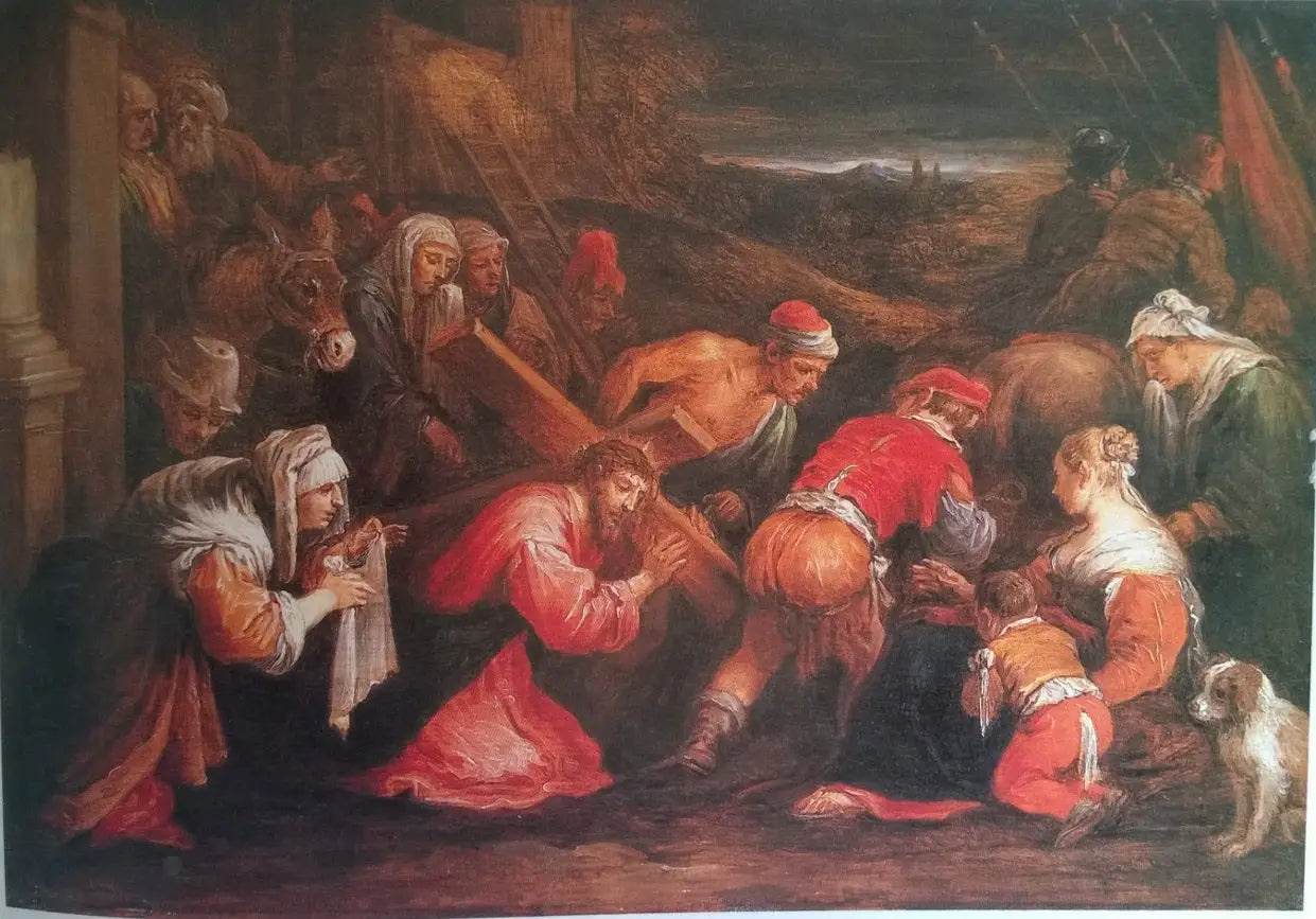 Porter la croix - David Teniers le Jeune - Alpha Reproduction