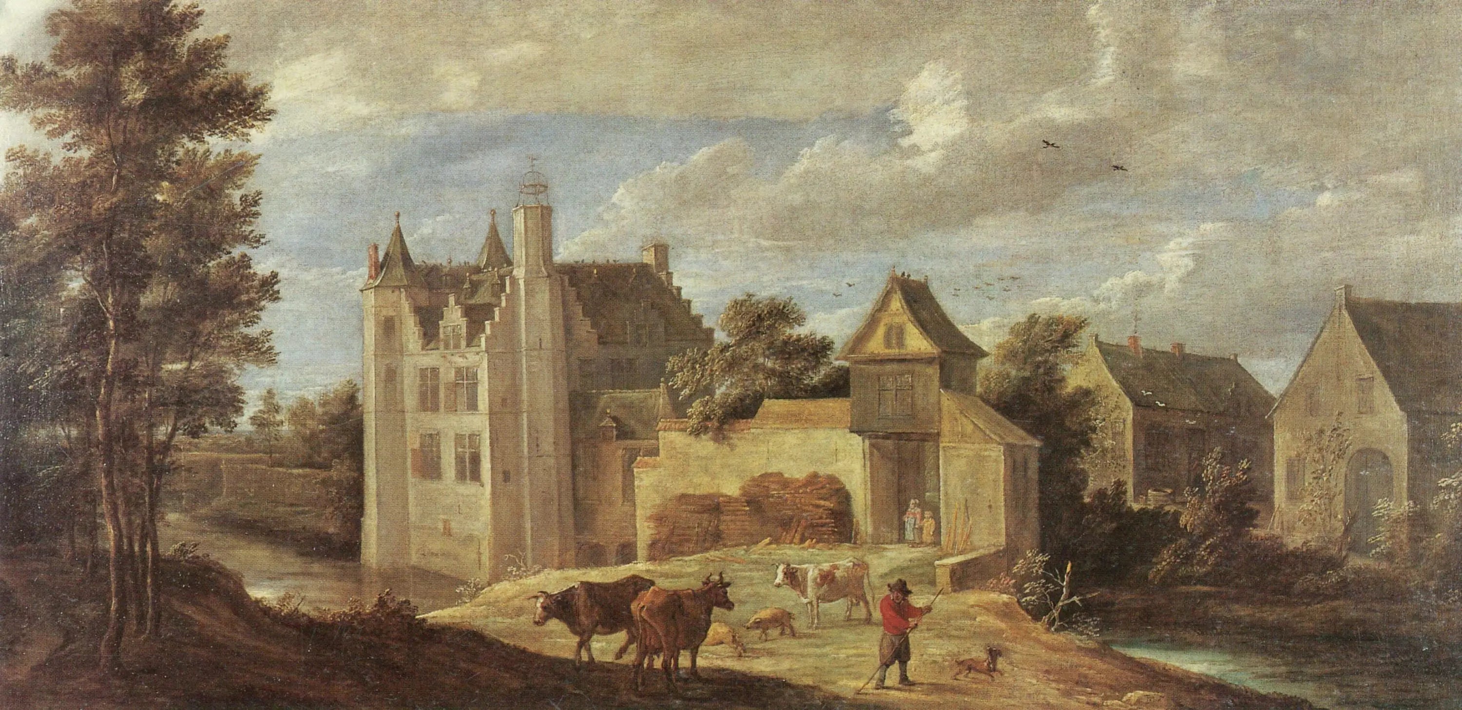Tours sèches - David Teniers le Jeune - Alpha Reproduction
