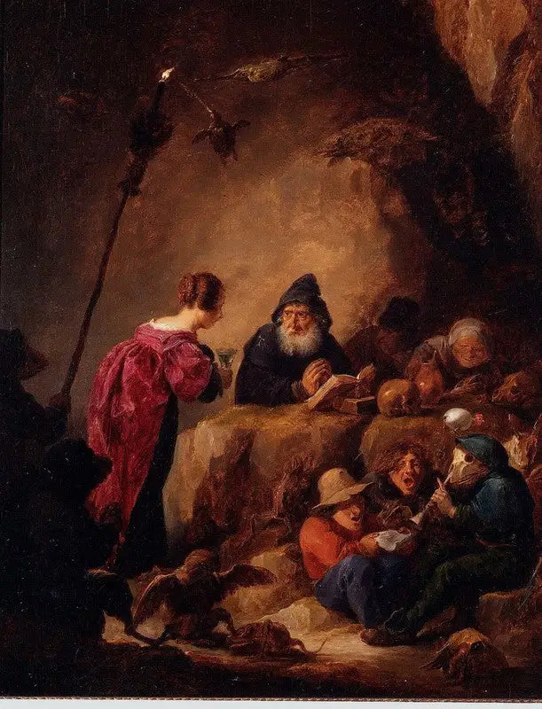 La Tentation de saint Antoine - David Teniers le Jeune - Alpha Reproduction