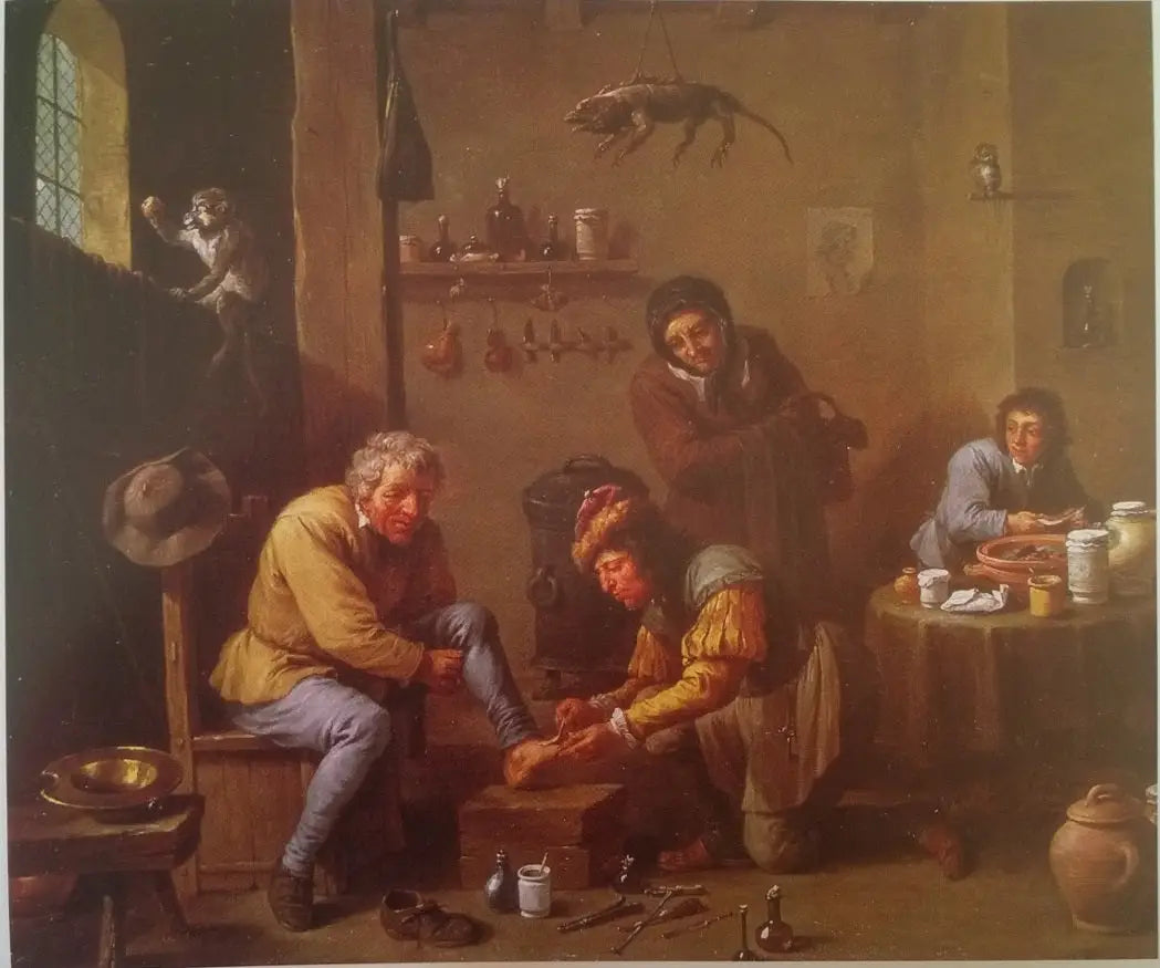 Un médecin de village - David Teniers le Jeune - Alpha Reproduction