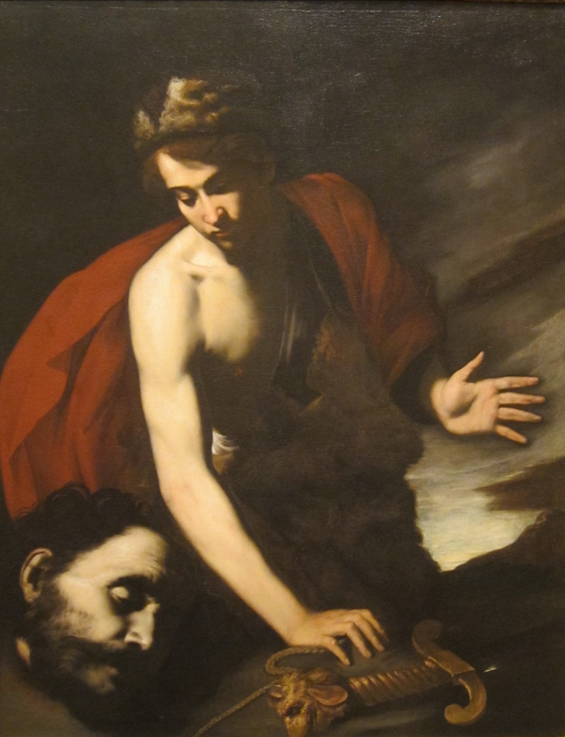 David avec la tête de Goliath - Jusepe de Ribera - Alpha Reproduction