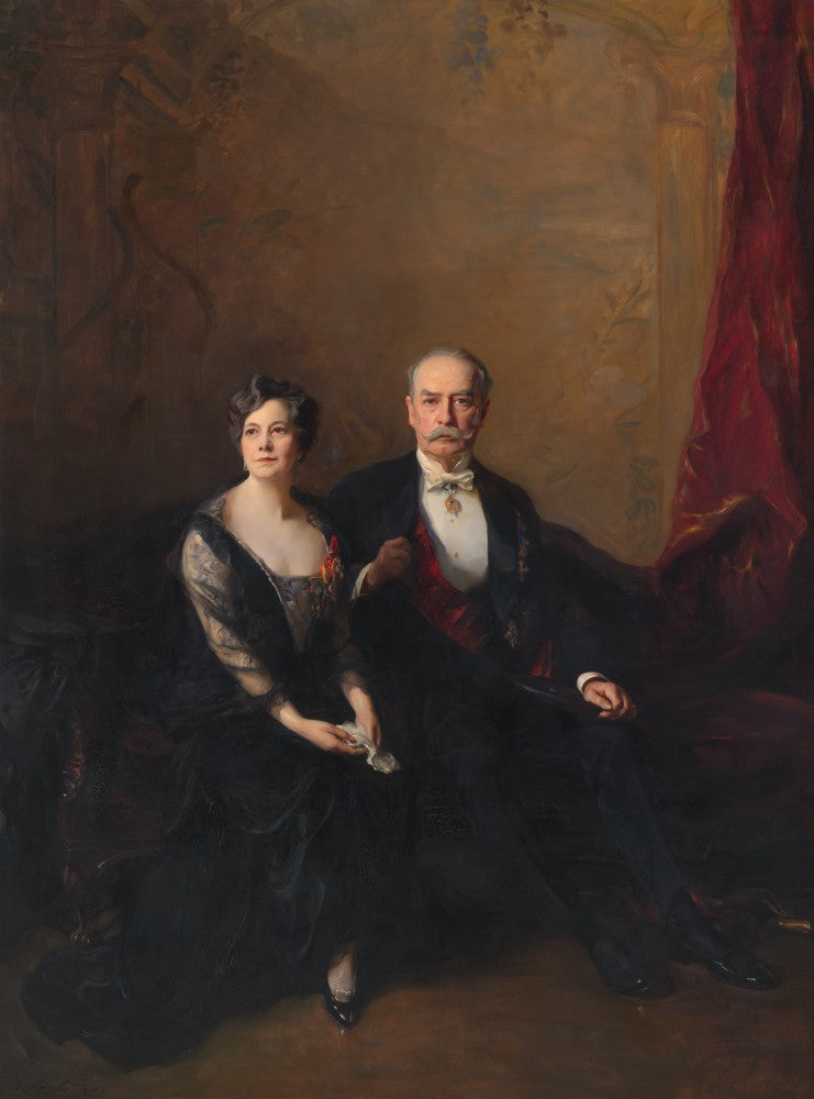 Portrait de l'ambassadeur et de Mme Larz Anderson - Philip de László